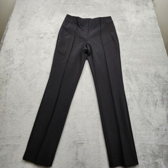 Lafayette 148 New York Pants - Lafayette 148 Gramercy Womens 6 Black Slacks Polyamide Elastane Career Pants